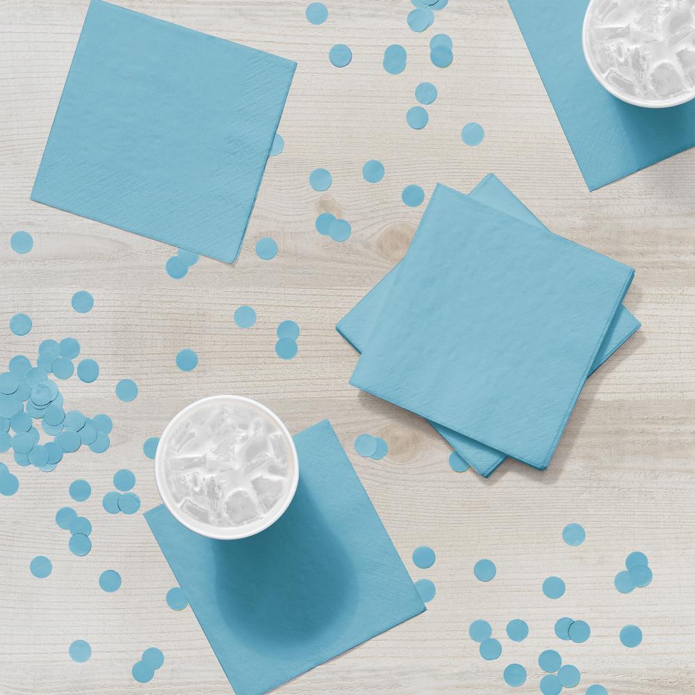 Beverage Napkin 2ply - Pastel Blue Party Decoration