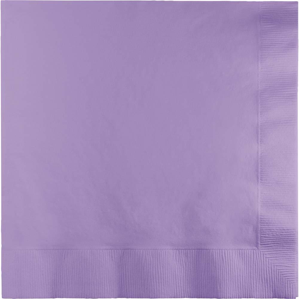 600/Case Luncheon Napkin 2ply - Luscious Lavender - Solid Color Party Tableware by Creative Converting