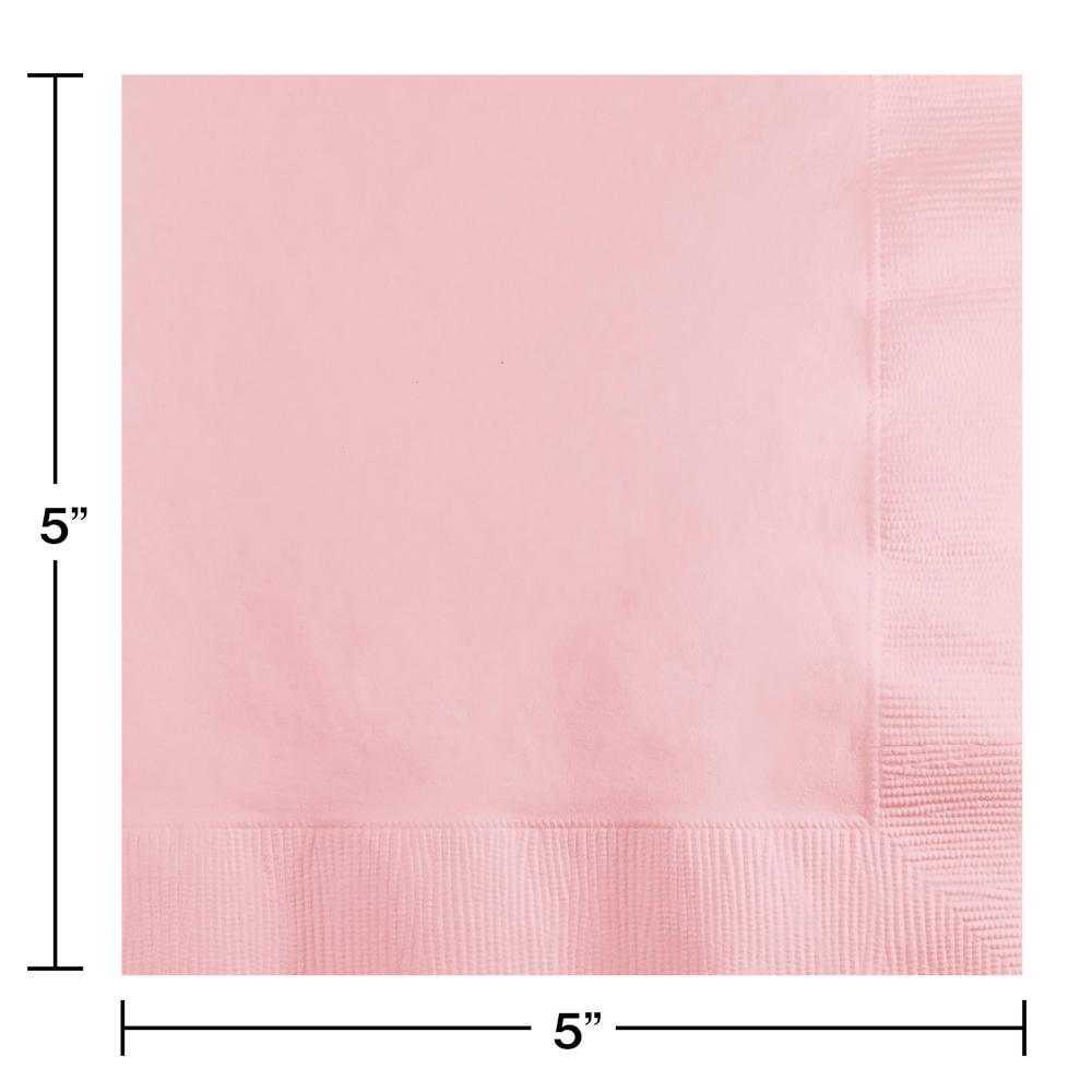 Beverage Napkin 2ply - Classic Pink Party Decoration