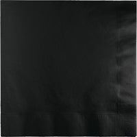600/Case Luncheon Napkin 2ply - Black Velvet - Solid Color Party Tableware by Creative Converting