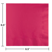 Luncheon Napkin 2ply - Hot Magenta Party Decoration