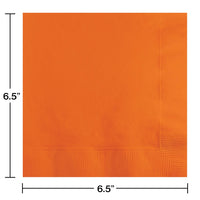 Luncheon Napkin 2ply - Sunkissed Orange Party Decoration