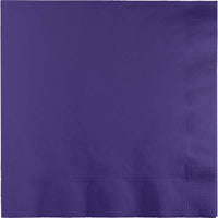 600/Case Luncheon Napkin 2ply - Purple - Solid Color Party Tableware by Creative Converting