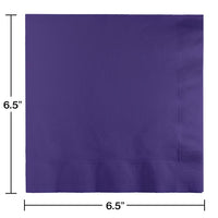 Luncheon Napkin 2ply - Purple Party Decoration