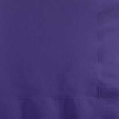 600/Case Beverage Napkin 2ply - Purple - Solid Color Party Tableware by Creative Converting