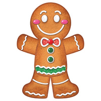 Jointed Gingerbread Man Wall Decoration (1 per package)