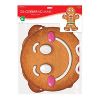 Jointed Gingerbread Man Wall Decoration
