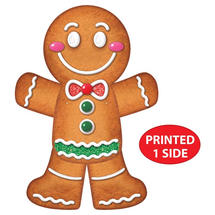 Jointed Gingerbread Man Wall Decoration