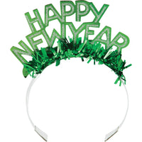 50ct Bulk New Year's Foil & Glitter Tiaras