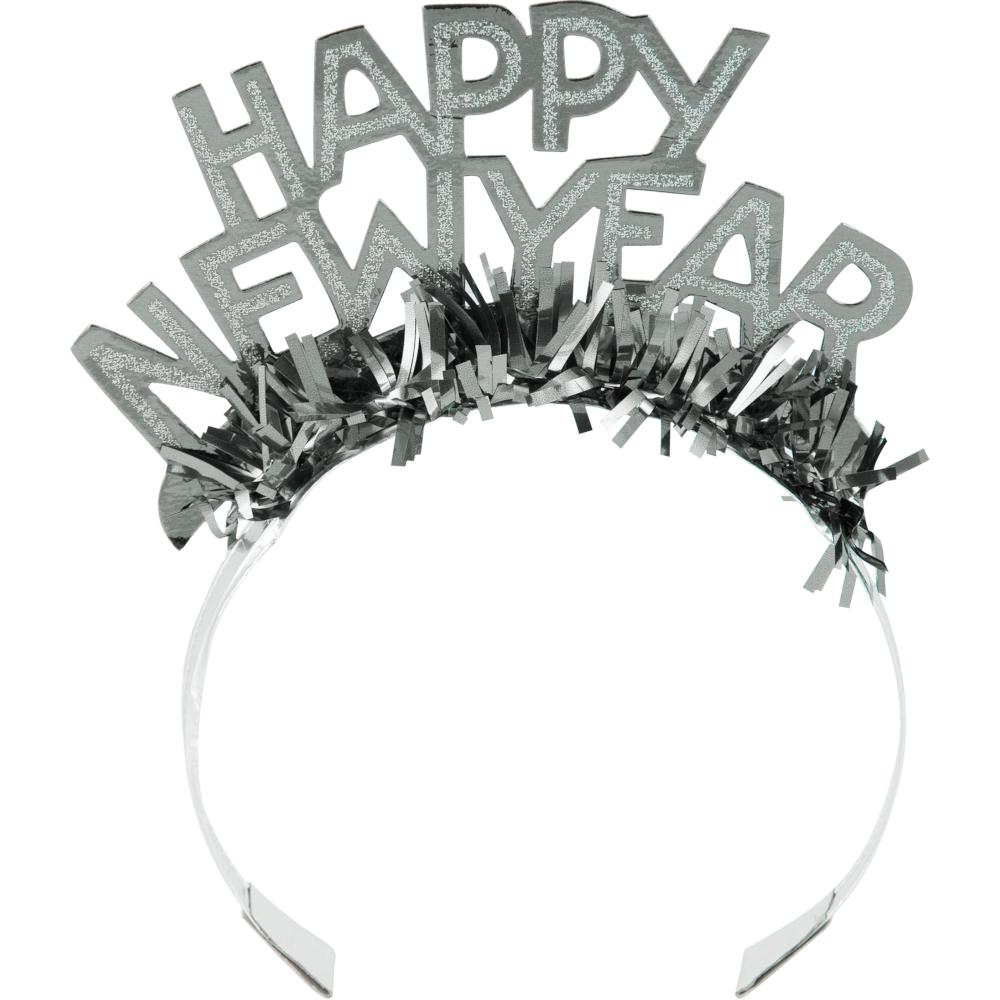 50ct Bulk New Year's Foil & Glitter Tiaras