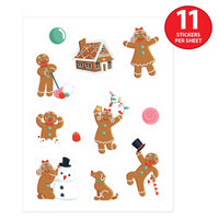Gingerbread Stickers