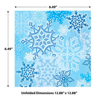 Snowflake Paper Luncheon Napkins