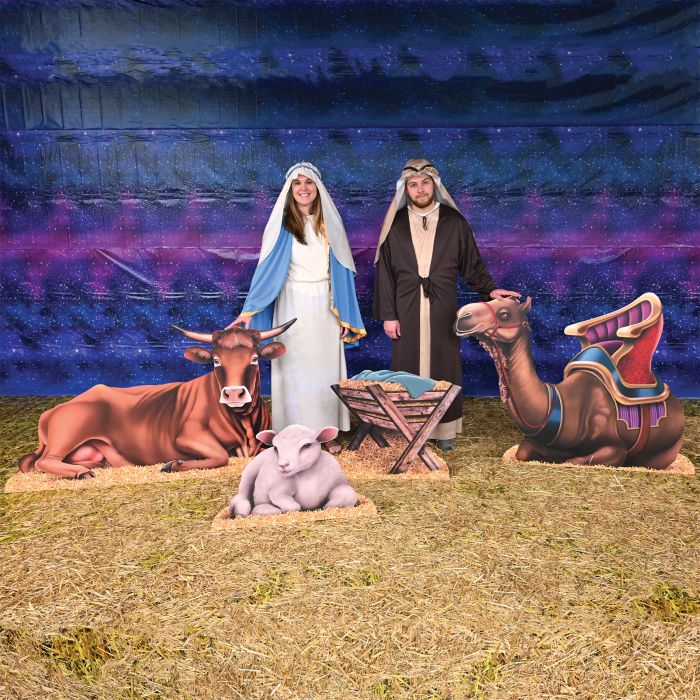 Nativity Scene Stand-Ups