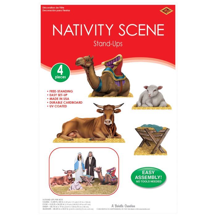 Nativity Scene Stand-Ups