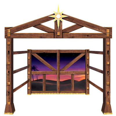 Nativity Scene Photo Prop Stand-Up (1 per package)