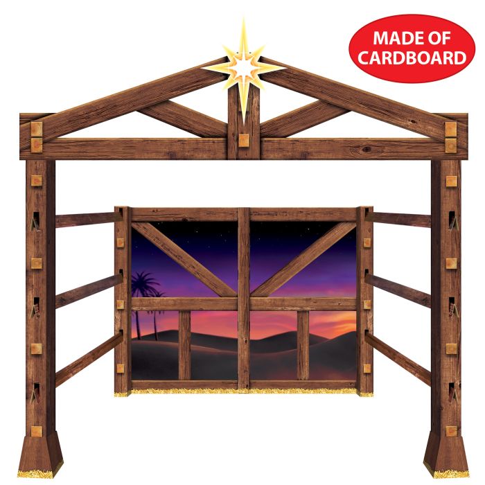 Nativity Scene Photo Prop Stand-Up