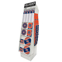 98 Pack Auburn University Tigers Party Supplies Retail Floor Display - Sports Party Supplies by Creative Converting