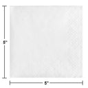 Bulk White 2 Ply Beverage Napkins (1200 per Case)