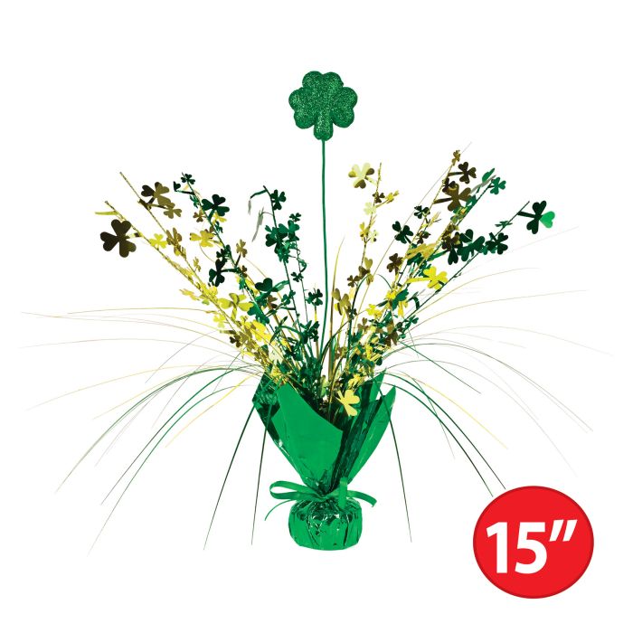 Shamrock Gleam 'N Spray Centerpiece