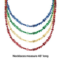 48ct Bulk Happy Birthday Necklaces
