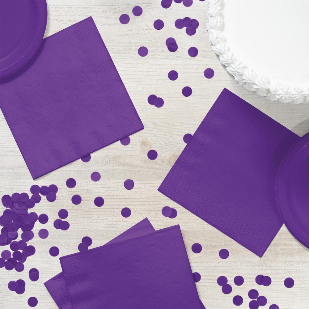 Bulk Amethyst Purple Luncheon Napkins 2 Ply (600 per Case)