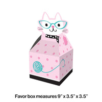 48ct Bulk Purr-fect Cat Party Favor Boxes
