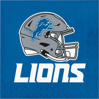 192 pc Bulk Detroit Lions Luncheon Napkins - Sports Party Supplies by Creative Converting
