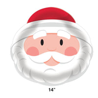 12ct Bulk Santa Plastic Trays