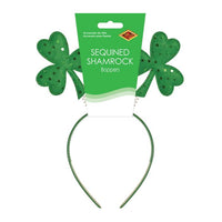 Sequined Shamrock Boppers