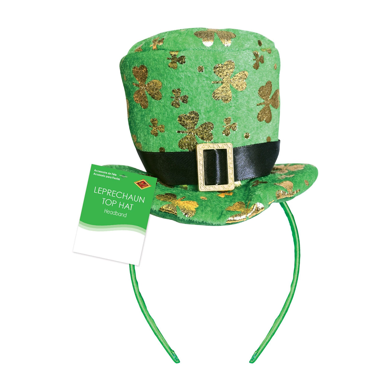 Leprechaun Top Hat Headband - St. Patrick's Day Fun
