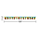 12ct Bulk Rainbow Cake Party Banners