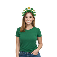 Sparkle Shamrock Headband - St. Patrick's Day Costume Accessory - view 2