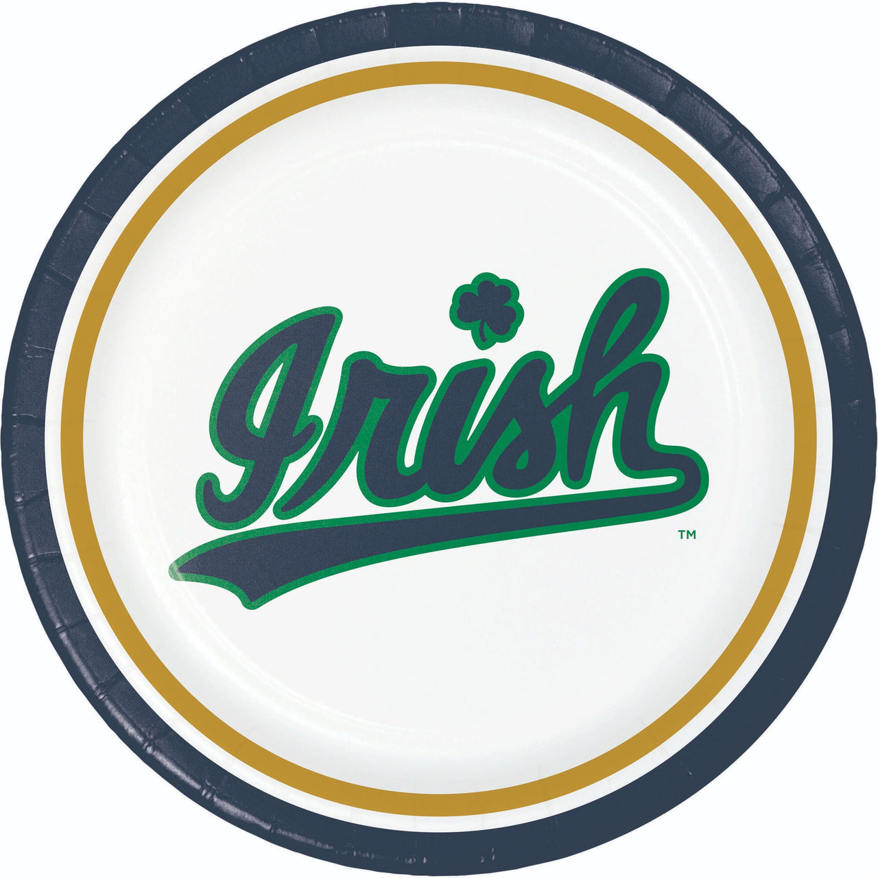 University of Notre Dame Univ Dinner Plates 9"