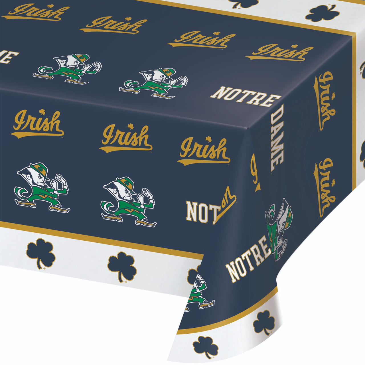 University of Notre Dame Univ Plastic Tablecovers 54" x 108"
