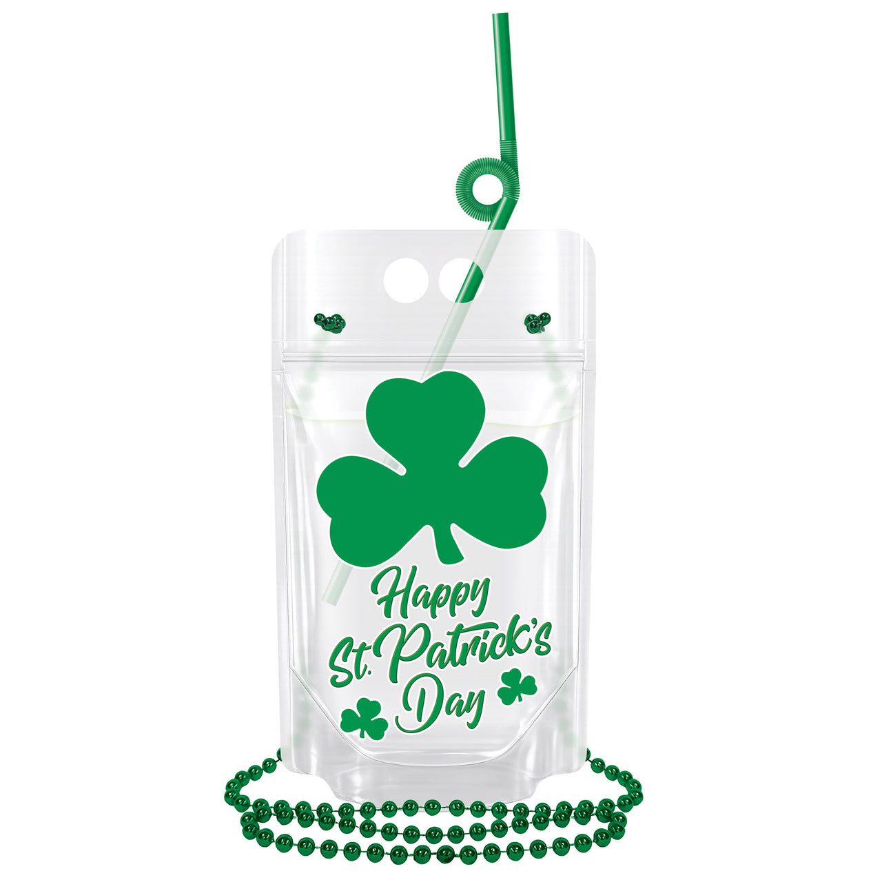 St. Patrick's Day Drink Pouches (6-Count) - 16.9 oz