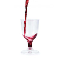 72ct Bulk 5 oz Plastic Wine Glasses