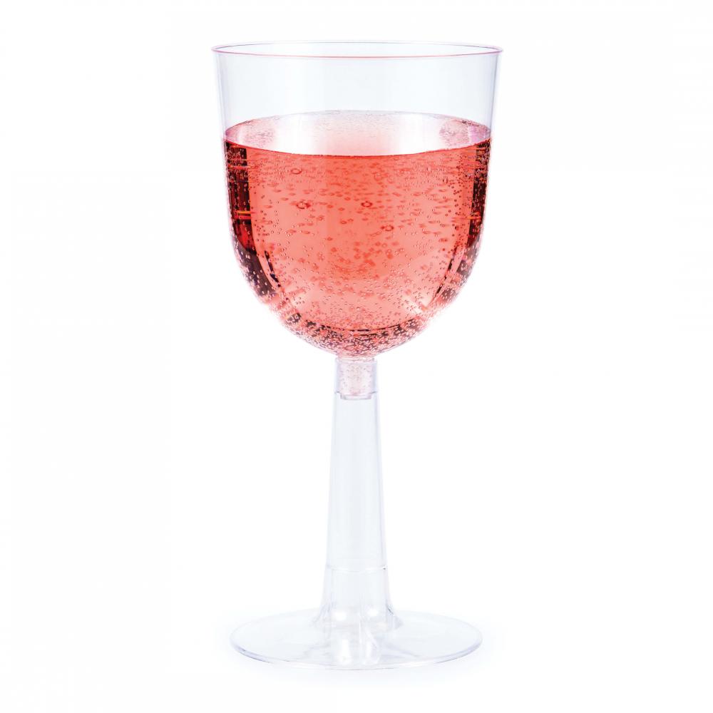 48ct Bulk 12 oz Plastic Wine Glasses