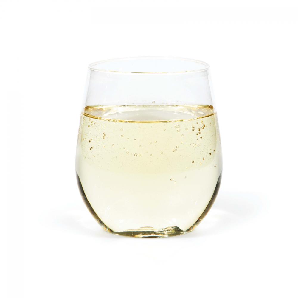24ct Bulk 14 oz Plastic Stemless Wine Glasses