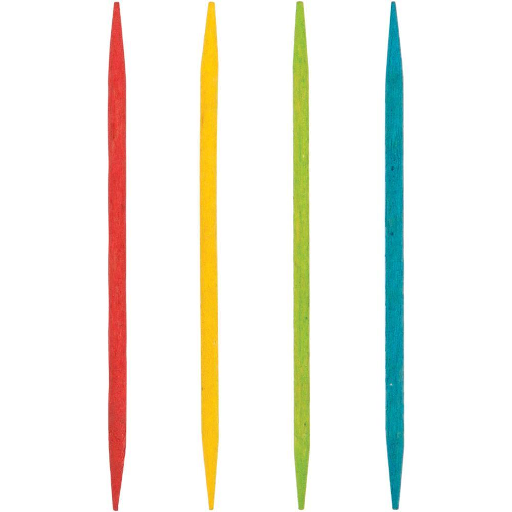 2400 pc Bulk Assorted Color Wooden Toothpicks - Birthday Party Supplies by Creative Converting