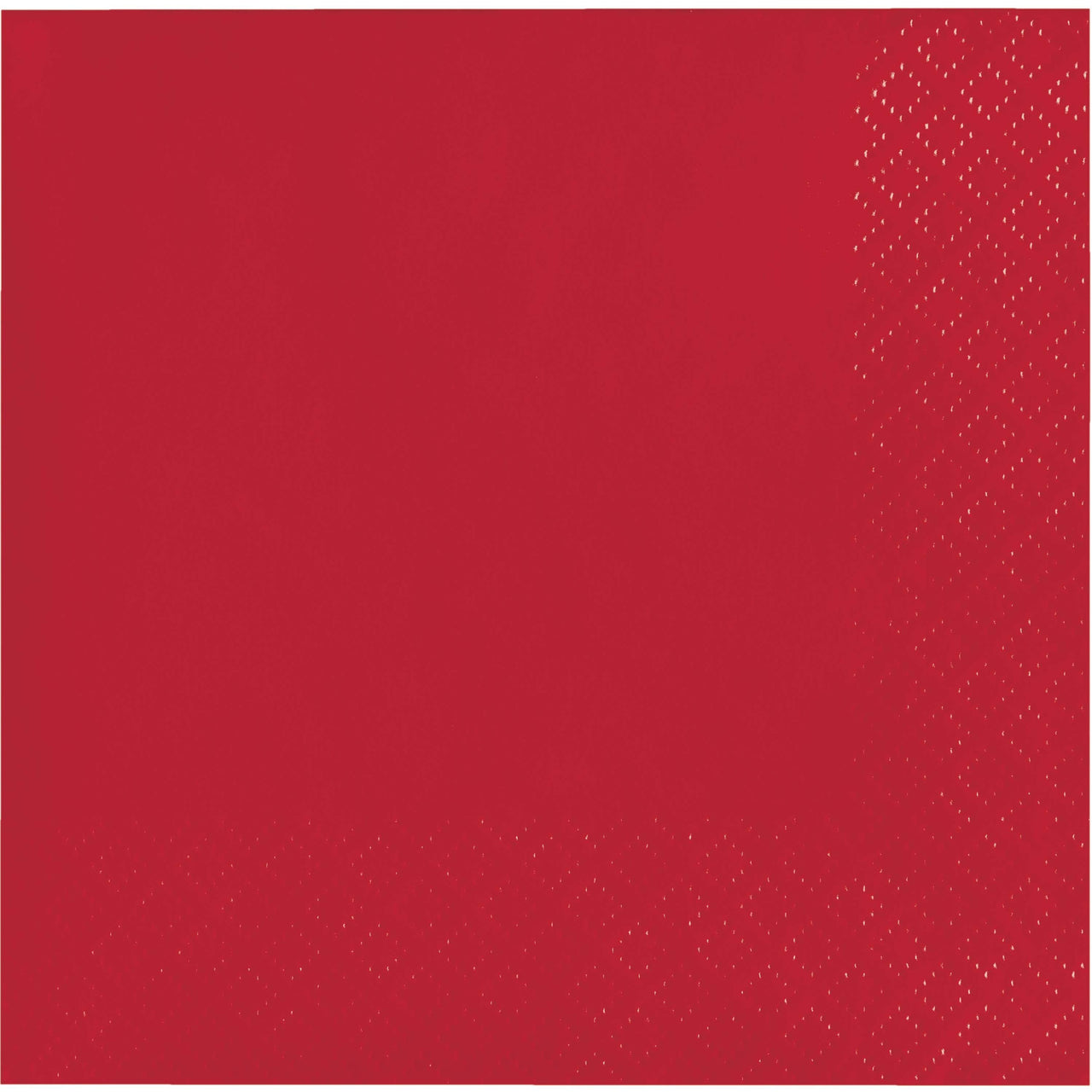480ct Bulk Classic Red 2Ply Beverage Napkin