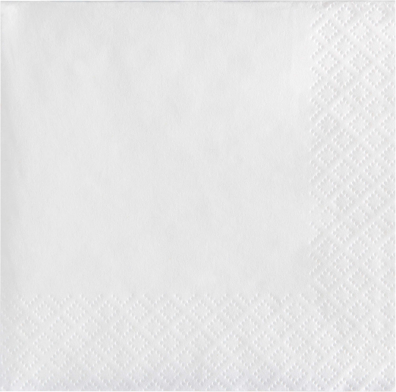 480ct Bulk White 2Ply Beverage Napkin