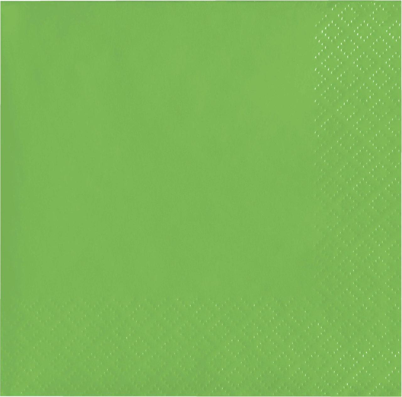 Bulk 480 pc Fresh Green 2ply Beverage Napkin  - Solid Color Party Tableware by Creative Converting