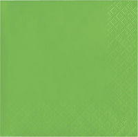 Bulk 480 pc Fresh Green 2ply Beverage Napkin  - Solid Color Party Tableware by Creative Converting