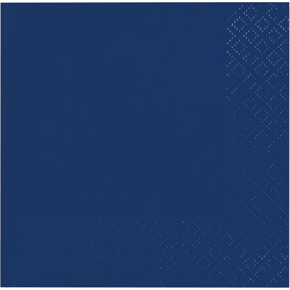 Bulk 480 pc Navy 2Ply Beverage Napkin  - Solid Color Party Tableware by Creative Converting
