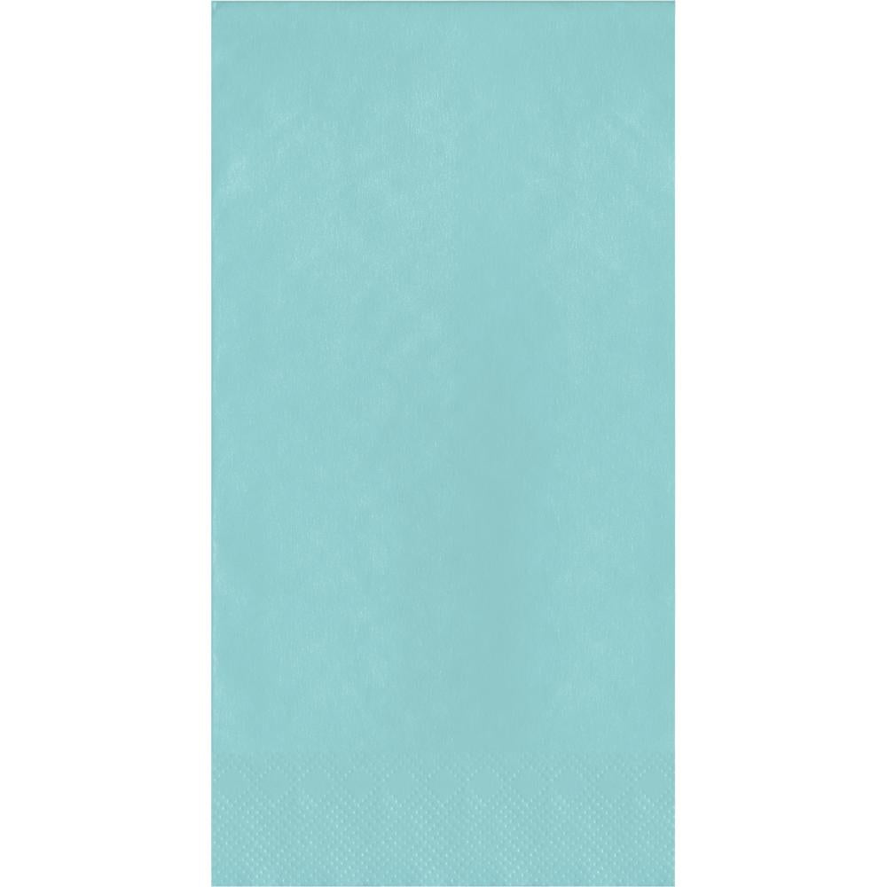 Bulk 400 pc Spa Blue 2Ply Dinner Napkin  - Solid Color Party Tableware by Creative Converting