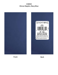 400ct Bulk Navy 2Ply Dinner Napkin