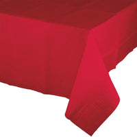 Bulk 6 pc Classic Red Tablecover, 54X108