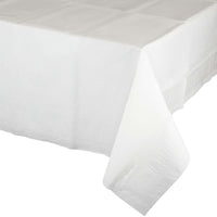 6ct Bulk White Tablecover, 54X108