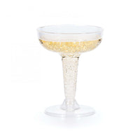 54ct Bulk 4 oz Plastic Champagne Coupes