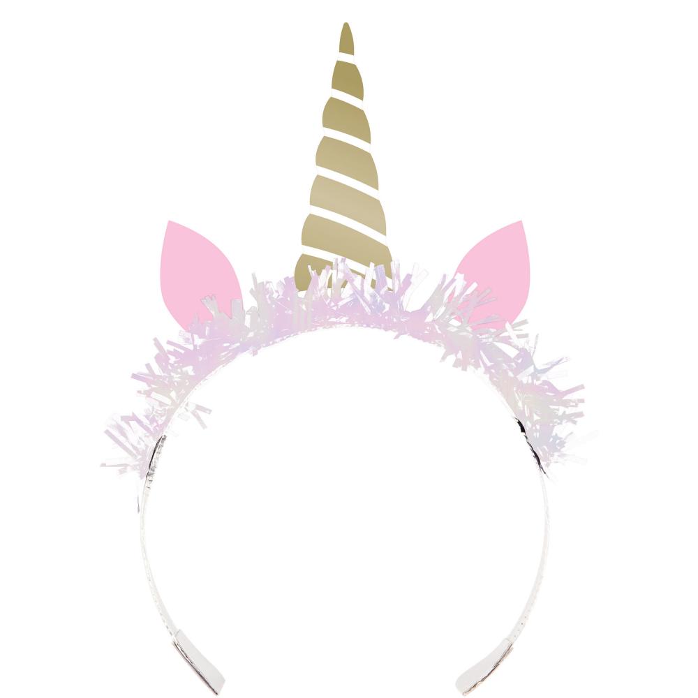 48/Case Tiara with Fringe - Unicorn Sparkle - Birthday Party Supplies by Creative Converting